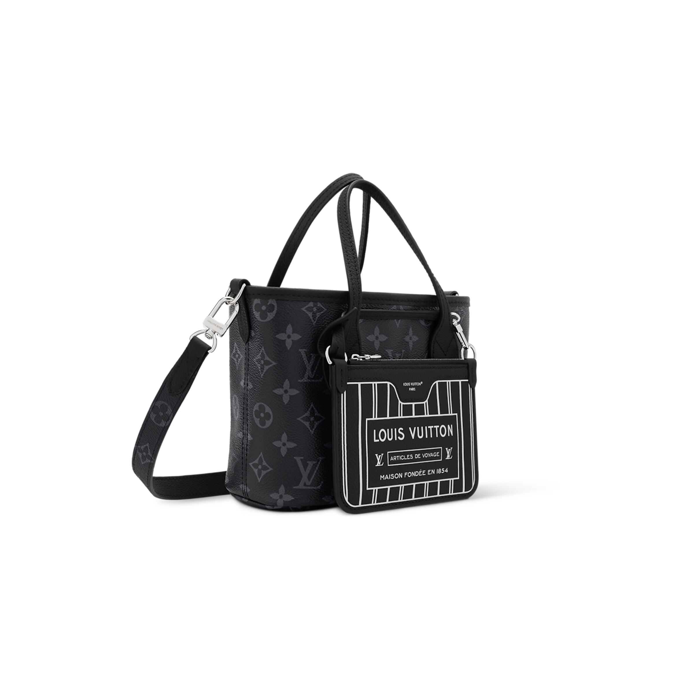 LOUIS VUITTON NEVERFULL BANDOULIÈRE INSIDE OUT BB M15210 (26.5*16.5*11cm) LOUIS VUITTON NEVERFULL BANDOULIÈRE INSIDE OUT BB M15210 (26.5*16.5*11cm)